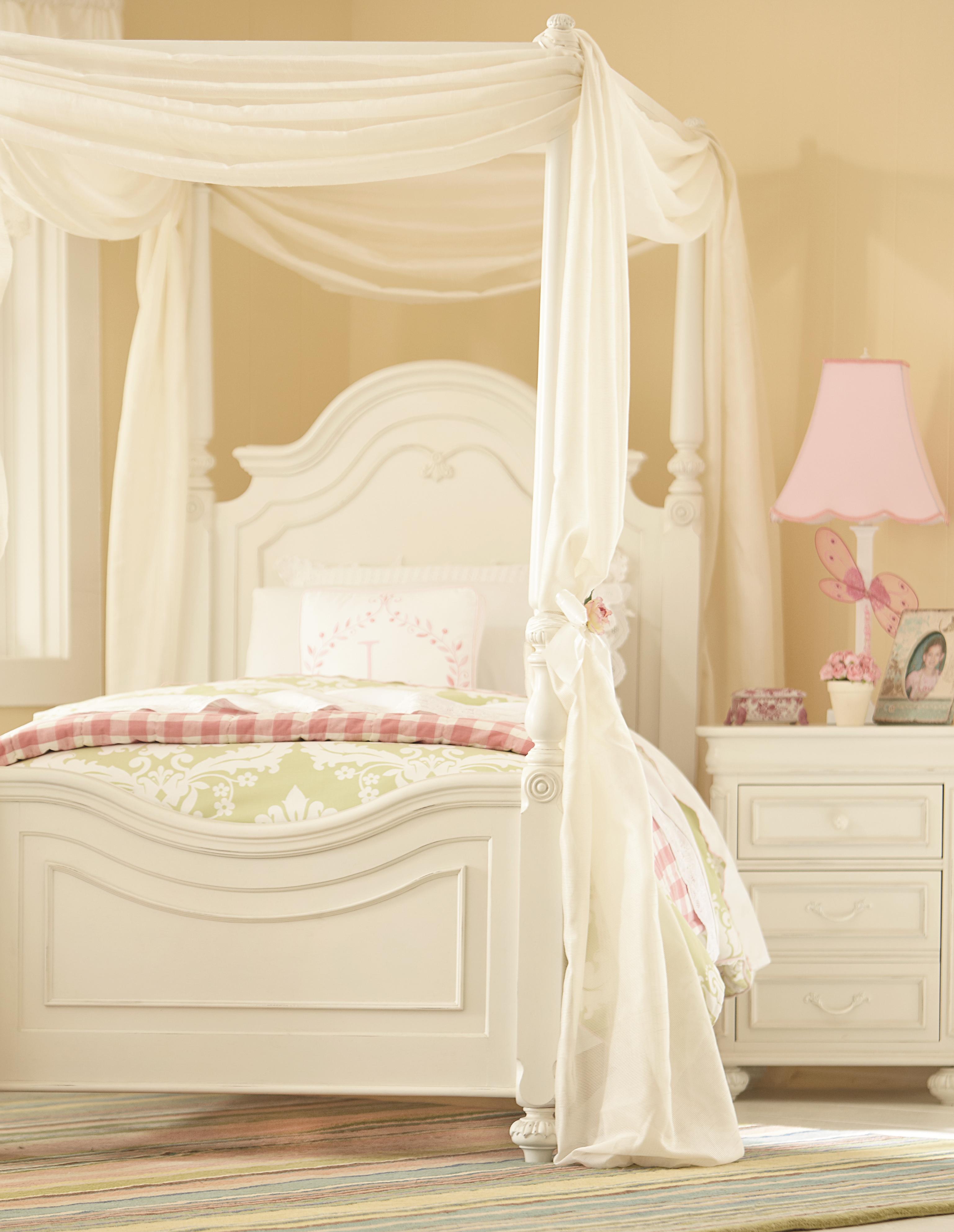 Full Low Poster Bed with Canopy Frame by Legacy Classic